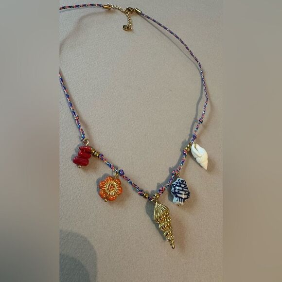 Colorful Charm Necklace A1555 - Picture 3 of 3